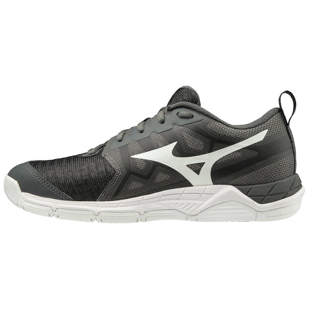 Womens Mizuno Wave Supersonic 2 Volleyball Shoes Black/Grey Philippines (IMBXOL687)